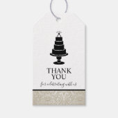 Trouwtaart Cadeaulabel (Voorkant)