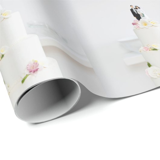 Trouwtaart - cadeaupapier (Rol Hoek)