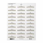 Trouwtaart Etiket (Full Sheet)