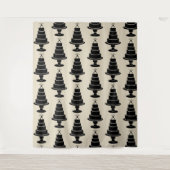 Trouwtaart Foto achtergrond Wandkleed (Voorkant)