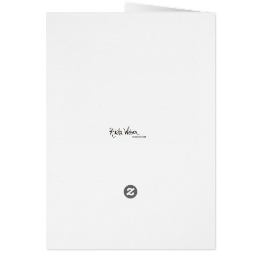 Trouwtaart is net getrouwd kaart (Achterkant)