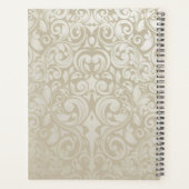 Trouwtaart Monogram Planner (Achterkant)