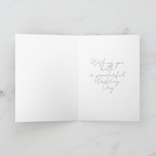 Trouwtaart ontwerp meneer & mevrouw kaart
