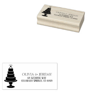 Trouwtaart Rubberstempel