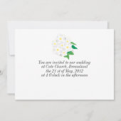 Trouwtaart snijden kaart (Achterkant)