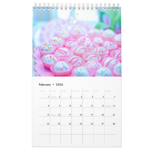 Trouwtaarten en gebak 2025 Zakelijke kalender (Feb 2026)
