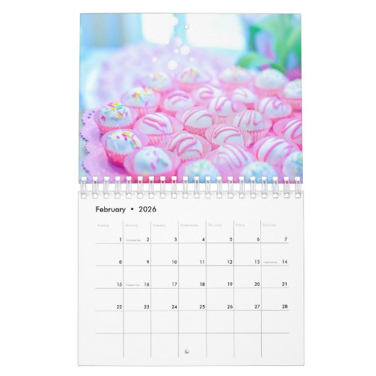 Trouwtaarten en gebak 2025 Zakelijke kalender (Feb 2026)