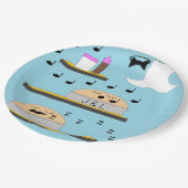 Trouwtaarten voor het bevriezen papieren bordje (Gekanteld)