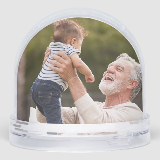 Trouwtafel Decor Sneeuwbol (Achterkant)