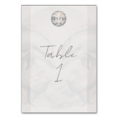 Trouwtafel Kaart Dolfijn Thema (Achterkant)