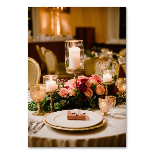 Trouwtafel kaarten (Achterkant)