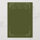 Trouwtafel Menu Plat Menu (Achterkant)