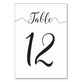 Trouwtafel nummer 12 tafel Kaart
