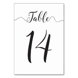 Trouwtafel nummer 14 tafel Kaart