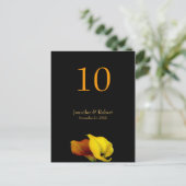 Trouwtafel nummer Briefkaart (Staand voorkant)