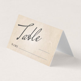 Trouwtafel nummer Plaats Gevouwen Kaart
