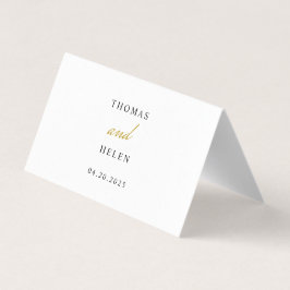 Trouwtafel nummer Plaats Gevouwen Kaart