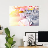 Trouwtafel onder de zon poster (Thuiskantoor)