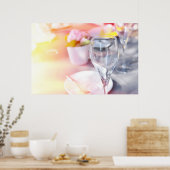 Trouwtafel onder de zon poster (Keuken)