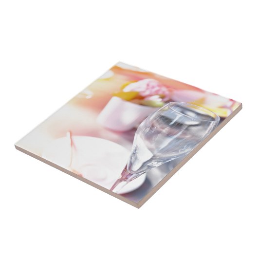 Trouwtafel Tegeltje (Zijkant)