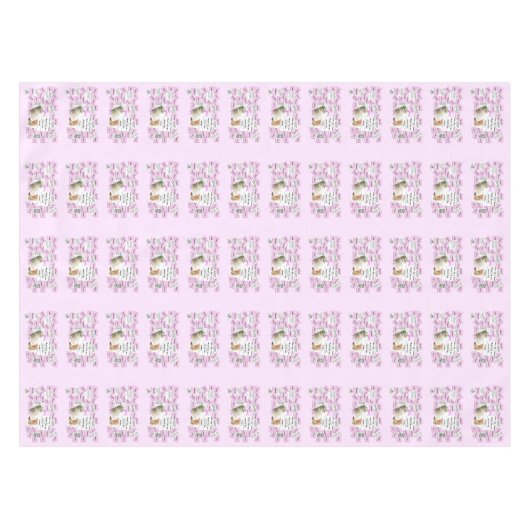 Trouwtafelkleed voor vrijgezellenfeest bruidstaart tafelkleed (Voorkant (Horizontaal))