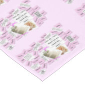 Trouwtafelkleed voor vrijgezellenfeest bruidstaart tafelkleed (Gekanteld)