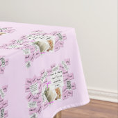 Trouwtafelkleed voor vrijgezellenfeest bruidstaart tafelkleed (Voorbeeld)