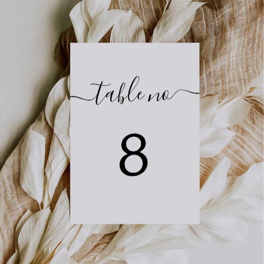 Trouwtafelnummers, afdrukbare tabelnummers, reclamebord met voetstuk