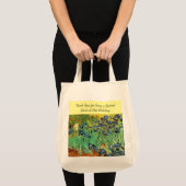 Trouwtas, Vincent van Gogh, Irissen Tote Bag (Voorkant (product))