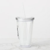 TROUWTEAM BRUID BRUIDSPARTIJ TUMBLER ACRYL DRINKBEKER (Links)