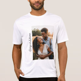 trouwtekst en foto op maat  t-shirt
