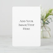 Trouwtemplates | Elegante Aanpasbare Templates Kaart (Staand voorkant)