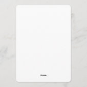 Trouwtemplates | Elegante Aanpasbare Templates Kaart (Achterkant)