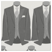 Trouwthema Tuxedo stof (Close Up)