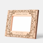 Trouwthema  wervelingen Sierlijke Lijst Gegraveerde Lijstjes (Links)