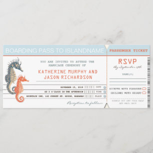 trouwtickets voor instapkaarten kaart