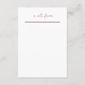 trouwtijd capsule stationaire kaart (Achterkant)