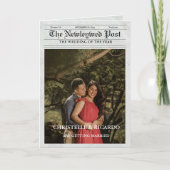 Trouwtijdlijn & Programma Infographic voor krant (Voorkant)