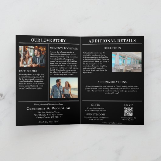 Trouwtijdschrift Alles in één bloem (Binnen)