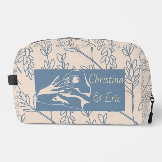 Trouwtoilettas Toilettasje (Voorkant)