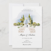 Trouwtuin decoratie Uitnodiging (Voorkant)