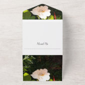 Trouwuitnodiging Alles In Eén All In One Uitnodiging (Buitenkant)