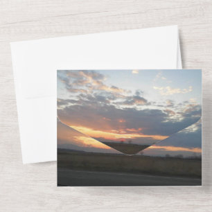 Trouwuitnodiging Alles in één kaart en foto