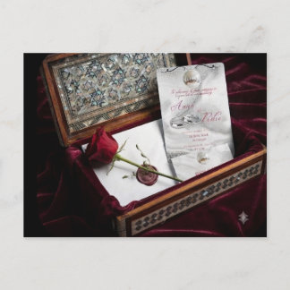 Trouwuitnodiging Box | Elegante Aandenken Box voor Briefkaart
