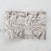 Trouwuitnodiging Crème Trouwset (Binnen)