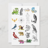 Trouwuitnodiging Elegante Klassieke Scriptkaart Feestdagenkaart (Achterkant)