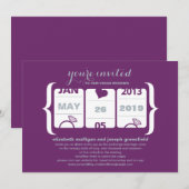 Trouwuitnodiging Fruitautomaat Kaart (Voorkant / Achterkant)