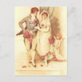 Trouwuitnodiging goedkoop uitnodiging briefkaart (Voorkant)