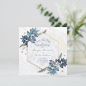 Trouwuitnodiging Kaart (Staand voorkant)