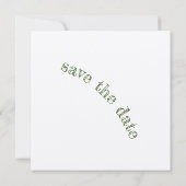 Trouwuitnodiging Kaart (Achterkant)